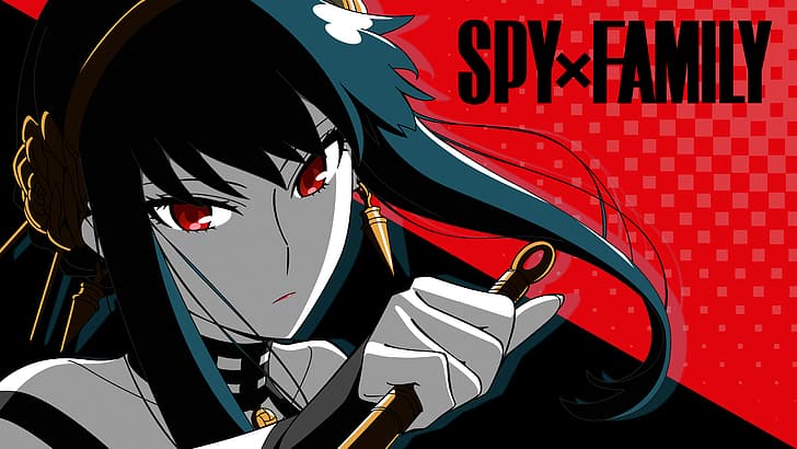 spy x family, Yor, yor forger, red Free HD Wallpaper