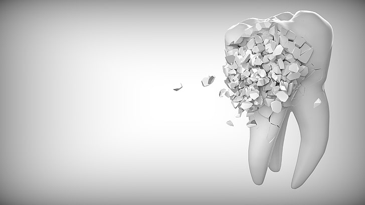 Teeth White, emotion, studio shot, indoors, design Free HD Wallpaper