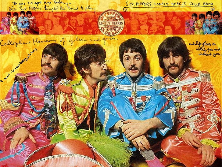 The Beatles Sgt Peppers Lonely Hearts Band, beatles, band music, band, peppers Free HD Wallpaper