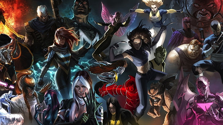 x23, cable, the blob, xmen Free HD Wallpaper