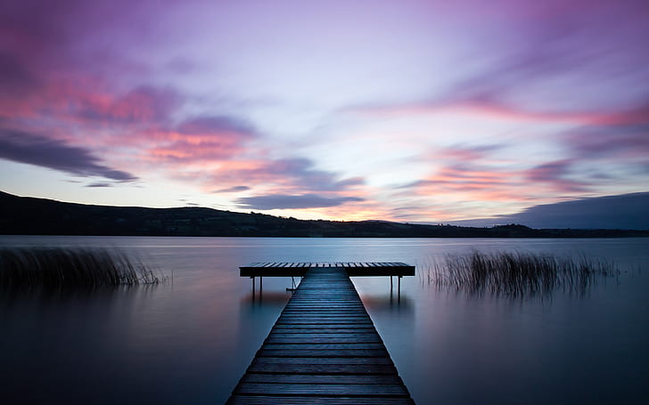 1200X800 HD, dock, dawn,, wooden, ireland Free HD Wallpaper