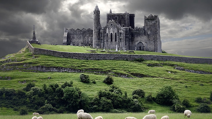 Beautiful Irish Castles, built structure, no people, nature, architecture Free HD Wallpaper