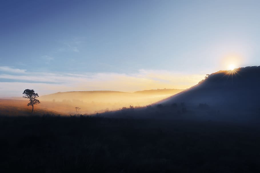 beauty in nature, mist, tranquility, nonurban scene