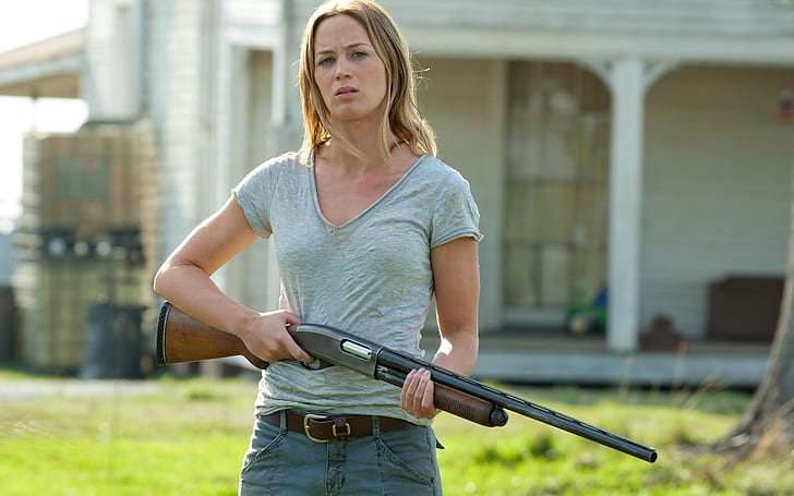 Bloom Emily and Mary, emily blunt, blunt, looper, emily Free HD Wallpaper