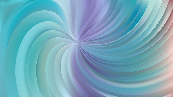 blue, colors, pastel, swirl Free HD Wallpaper