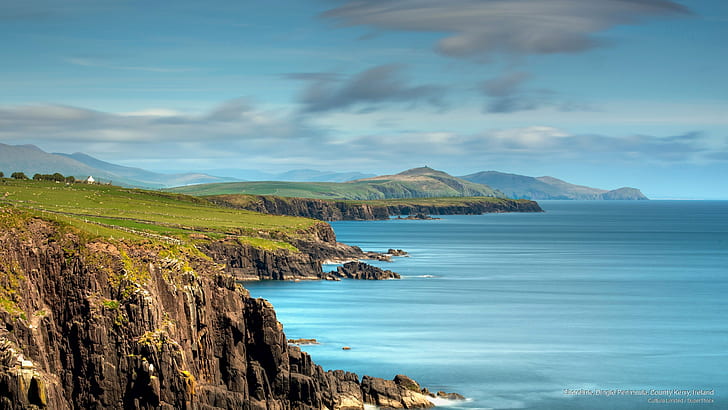 Dalways Bawn, ireland, dingle, shoreline, kerry Free HD Wallpaper