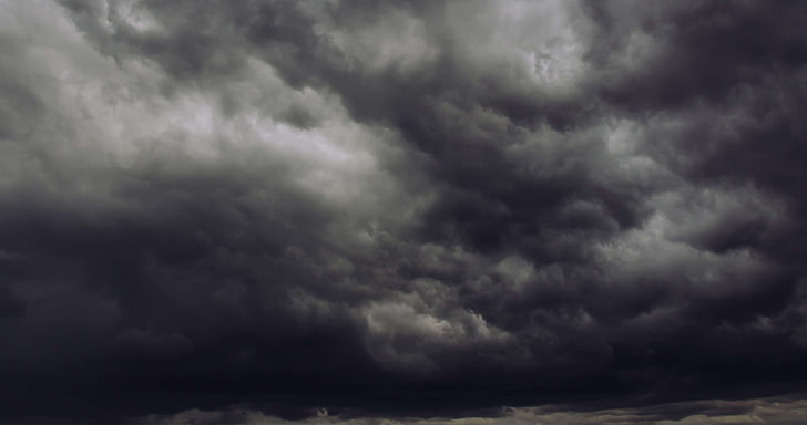 Dark Clouds Lightning, beauty in nature, moody sky, torrential rain, overcast Free HD Wallpaper