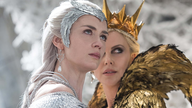 Emily Blunt Ice Queen, the huntsman winters war, emily blunt, charlize theron, best movies