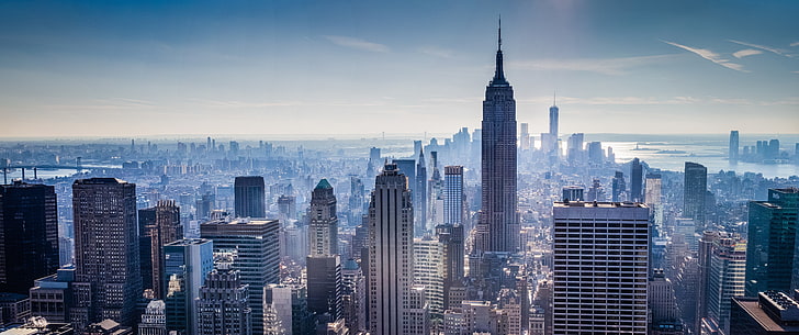 Empire State Building NYC, china  east asia, midtown manhattan, financial district, building exterior Free HD Wallpaper