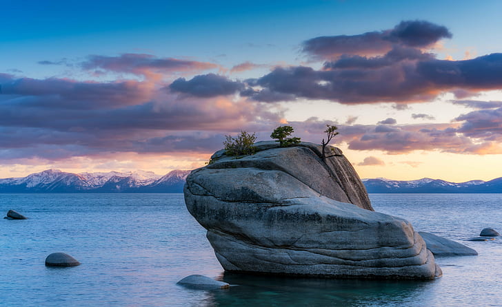 Lake Tahoe Casino Hotels, sea, nevada, bonsai, sky Free HD Wallpaper