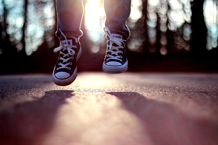 legs, human limb, outdoors, bokeh