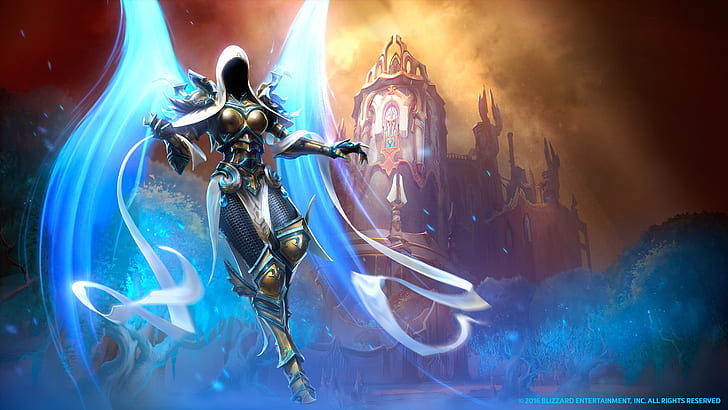 Diablo Angel Art, angel, character, auriel, archangel of hope Free HD Wallpaper