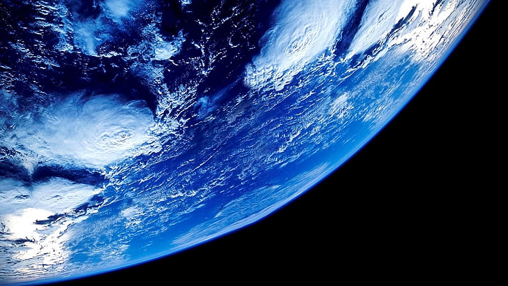 Earth From Space Station, fresh, transparent, cold, environment Free HD Wallpaper