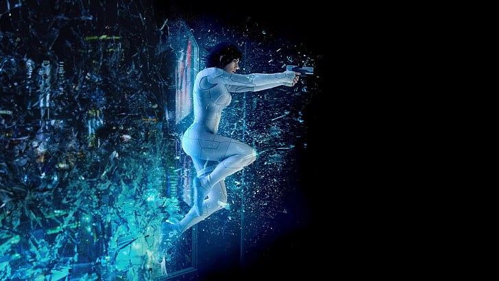 Ghost in the Shell Major Anime 2, water, pool, ghost in the shell, leisure activity Free HD Wallpaper