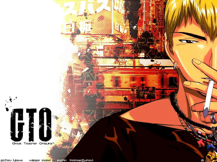 Great Teacher Onizuka Cast, anime, great teacher onizuka, eikichi onizuka Free HD Wallpaper