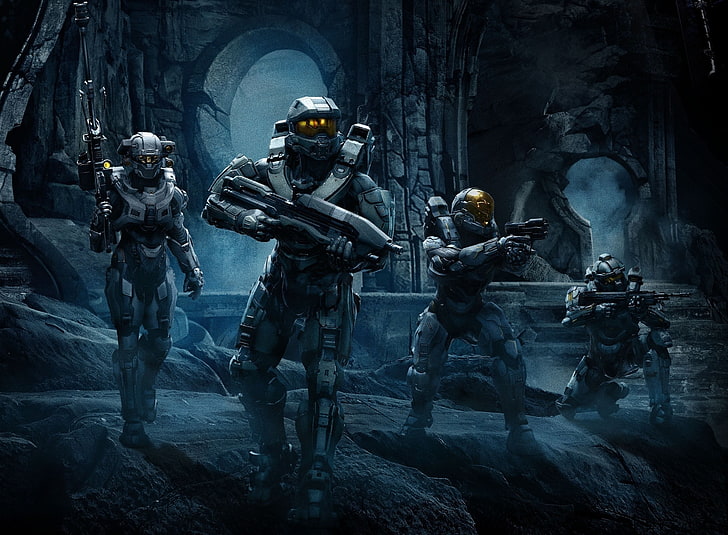 Halo 5 Guardians Master Chief, halo 5, military, fred104, master chief