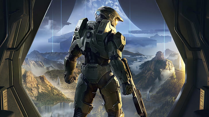 Halo Infinite Xbox Séries X, halo, xbox one, video games, assault rifle Free HD Wallpaper