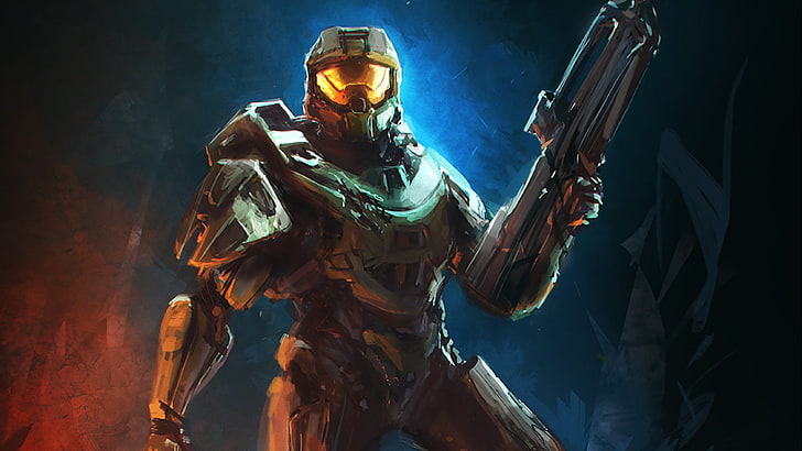 Halo Master Chief Cortana, army soldier, master chief, one person, xbox one Free HD Wallpaper