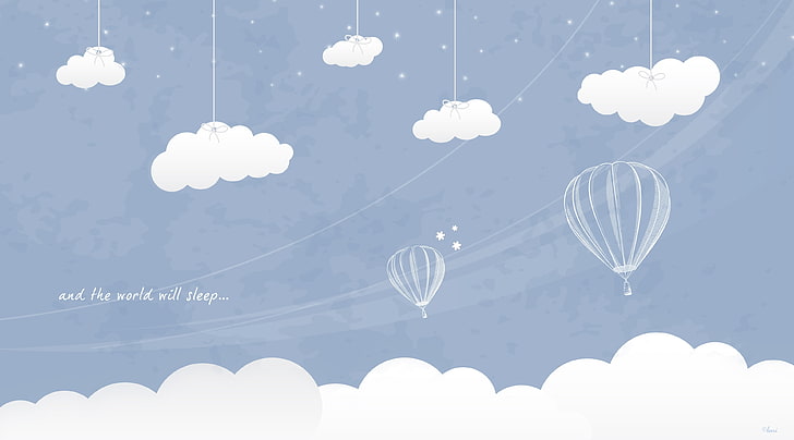 Hot Air Balloon Wall Mural, day, lighting equipment, decoration, no people Free HD Wallpaper