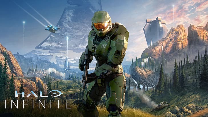 Master Chief Halo Infinite, master chief, peilican, forerunner, halo infinite Free HD Wallpaper