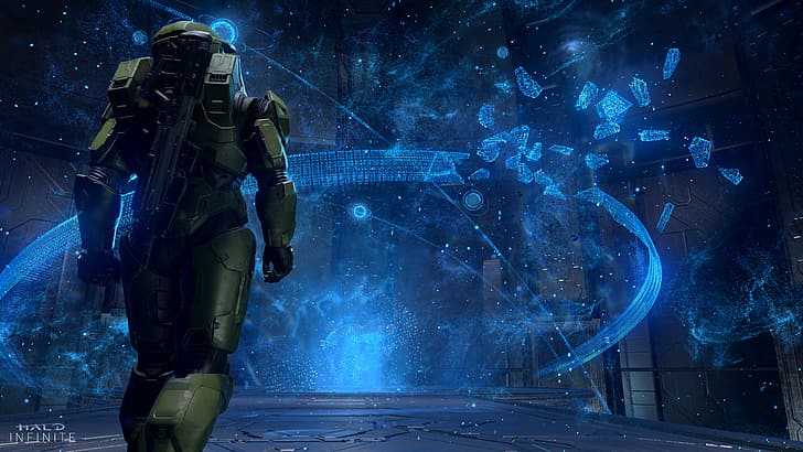 Master Chief Helmet, halo infinite, master chief Free HD Wallpaper