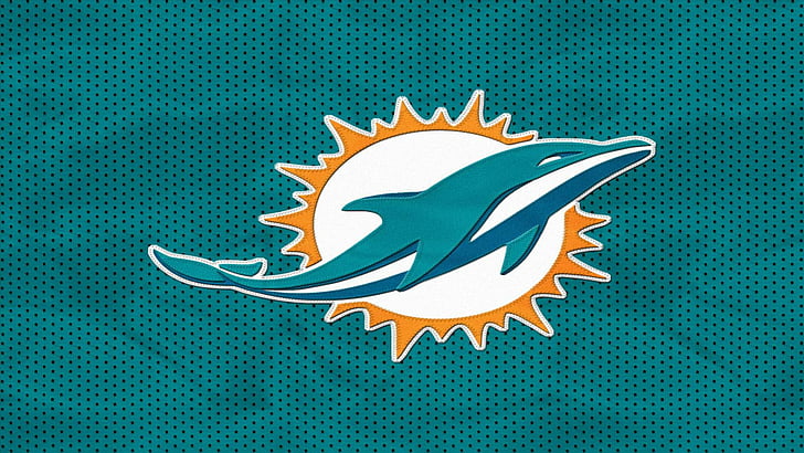 Miami Dolphins Football Logo, miami, football, dolphins, nfl Free HD Wallpaper