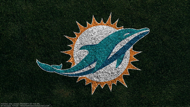 Miami Dolphins Logo Clip Art, logo, emblem, football, miami dolphins Free HD Wallpaper