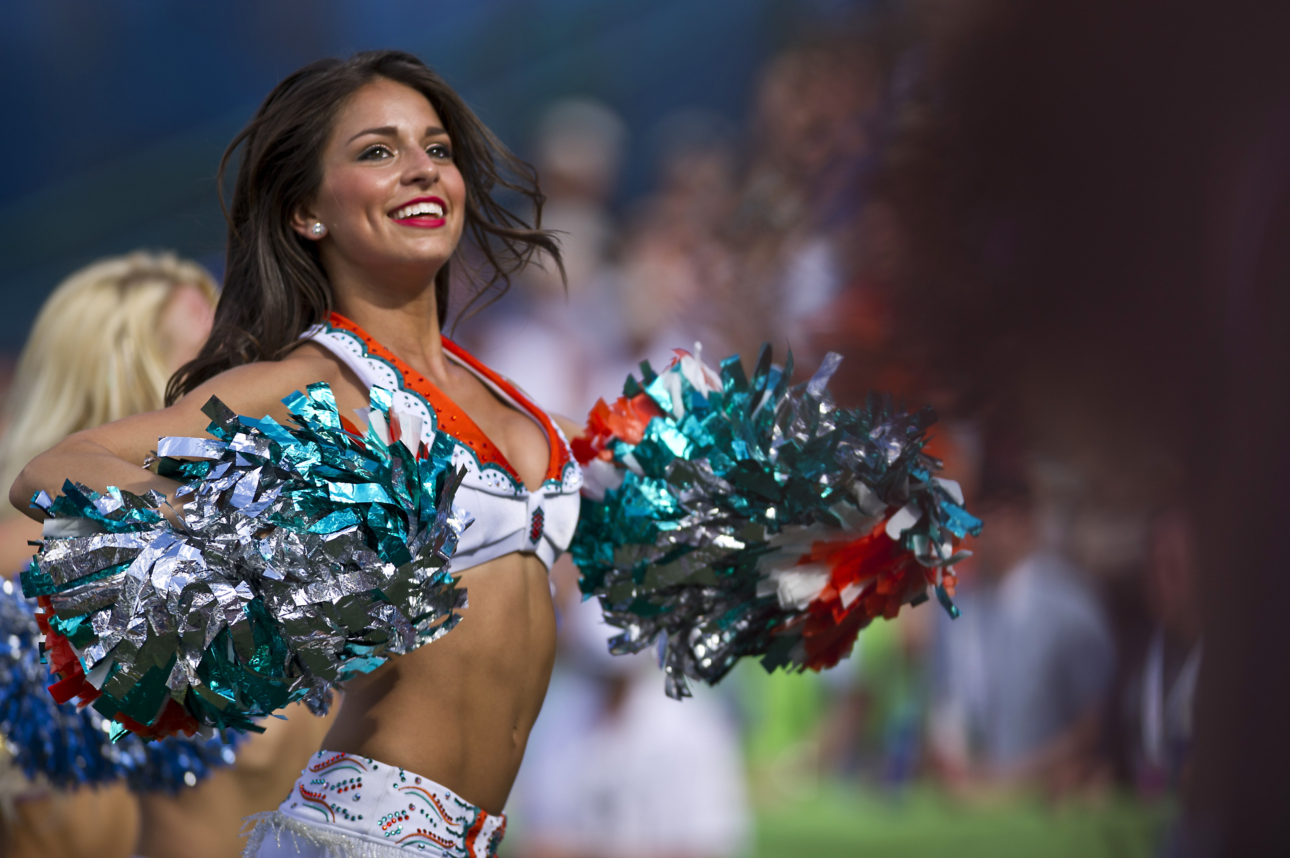 miami, football, cheerleader, nfl