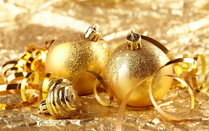 Open Golden Gates of Heaven, ball, Gold, gold, christmas