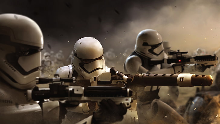 Stormtrooper Star Wars, security, astronaut, star wars episode iv a new hope, star wars the force awakens Free HD Wallpaper