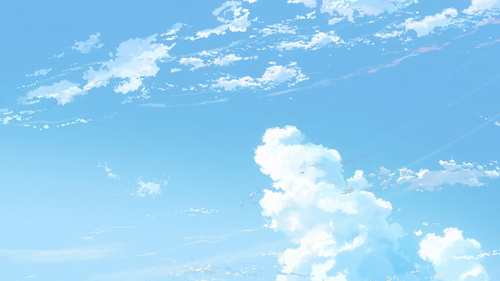 Sun Blue Sky No Clouds, cloud sky, clear sky, kimi no na wa Free HD Wallpaper