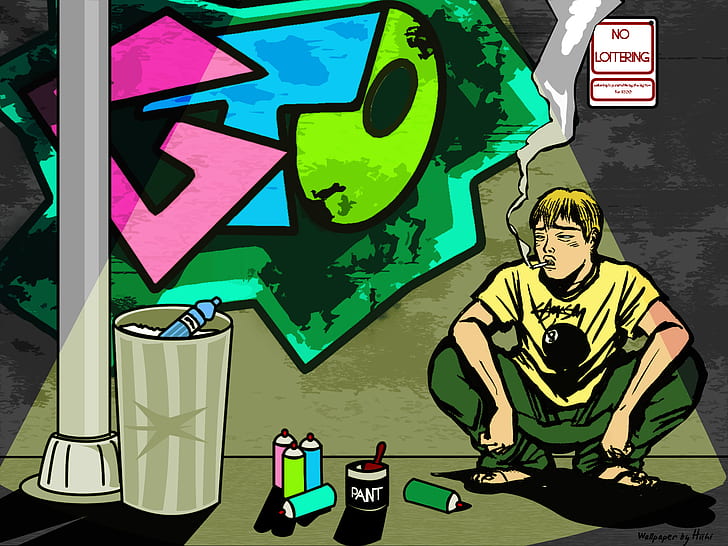 teacher, graffiti, onizuka, eikichi Free HD Wallpaper
