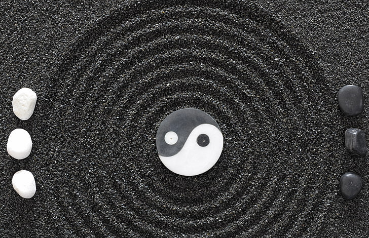 Yin Yang Pendant, yin yang symbol, creativity, art and craft, yinyang Free HD Wallpaper