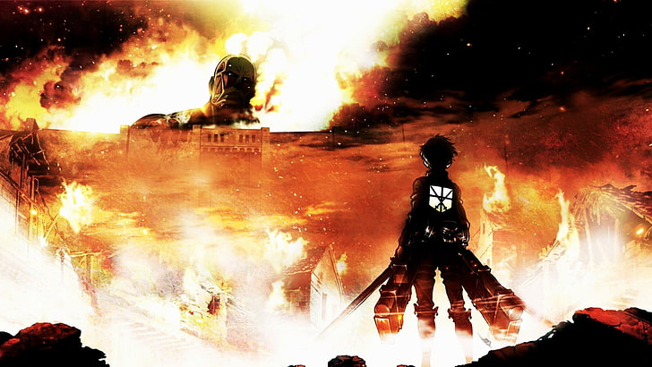 Attack On Titan Phone, lifestyles, steel mill, smoke  physical structure, black color Free HD Wallpaper