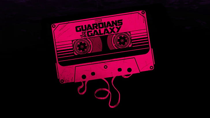 audio cassete, marvel comics, star lord, groot Free HD Wallpaper