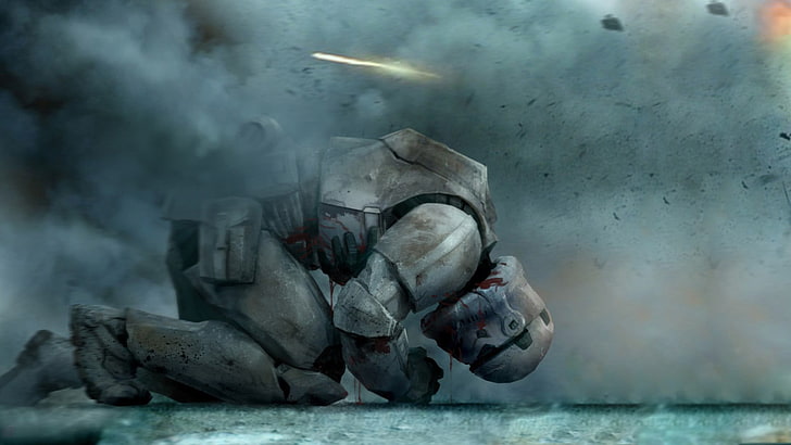 Awesome Star Wars Concept Art, aggression, day, wars, fog Free HD Wallpaper