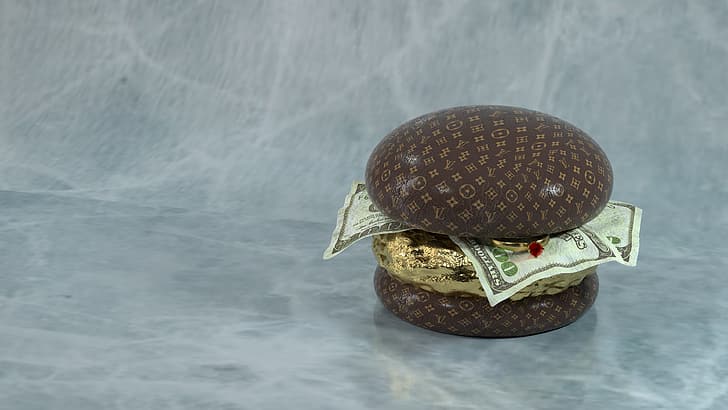 Burger King Transparent, cinema 4d, octane, minimalism, louis vuitton Free HD Wallpaper