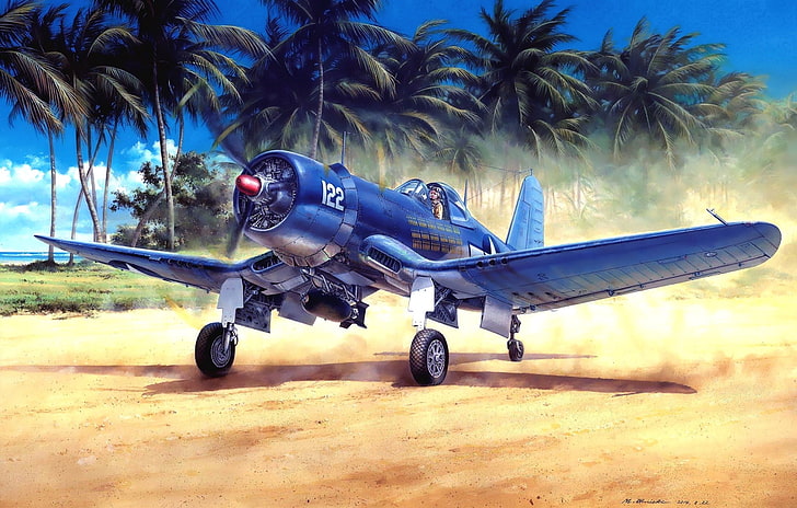 Chance Vought F4U Corsair, f4u1a corsair, chance vought, ww2, us navy Free HD Wallpaper