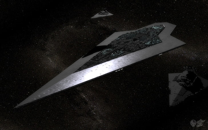 Darth Vader Star Destroyer, closeup, high angle view, star wars, animal wildlife