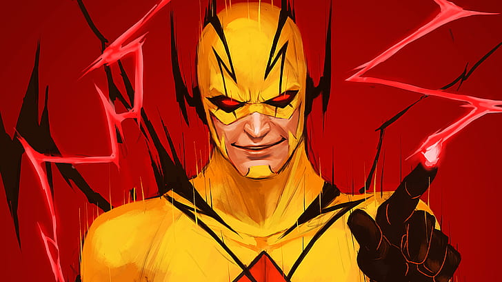 DC Villains, professor zoom, eobard thawne, reverseflash, comics Free HD Wallpaper