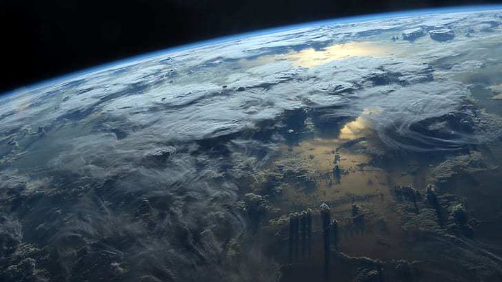 Earth From Outer Space NASA, nasa, space photography, planet, earth Free HD Wallpaper