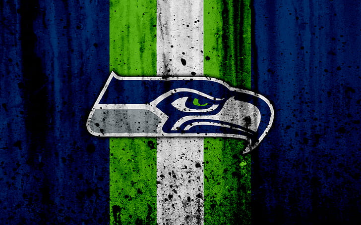 HD, seattle seahawks, logo, nfl, football Free HD Wallpaper