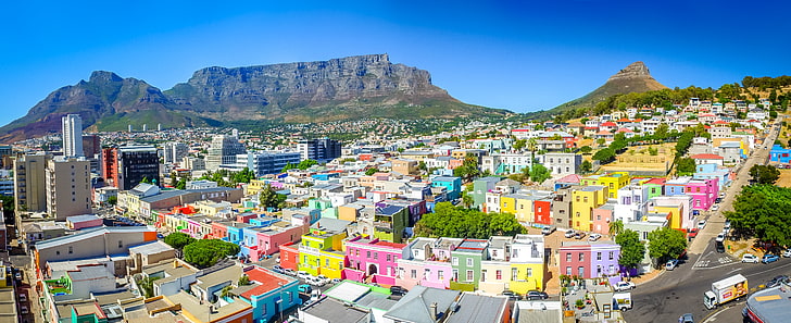 Hotels in Cape Town South Africa, table mountain, mountain, clear sky, office building exterior Free HD Wallpaper