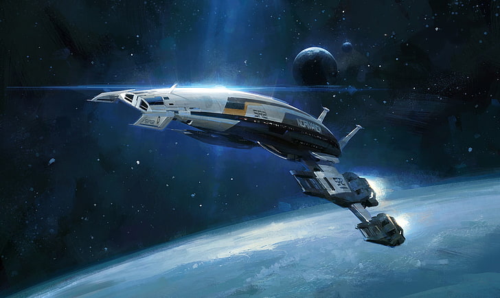 Mass Effect 4 Concept Art, space exploration, air force, futuristic, motion Free HD Wallpaper