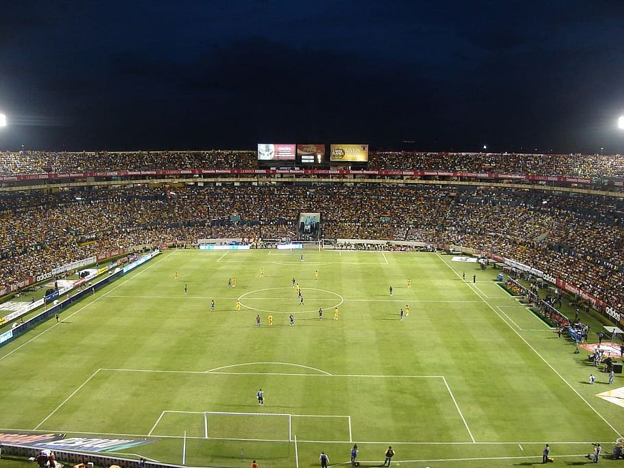 Monterrey Mexico Soccer, lighting, playing field, sport, mexico Free HD Wallpaper