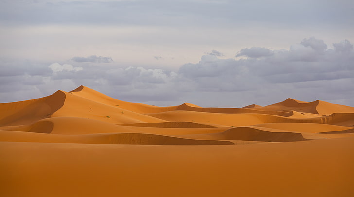 Moroccan Desert, atmospheric, hassilabied, scenics  nature, africa Free HD Wallpaper