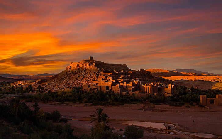 Morocco HD, morocco, africa, city, dusk