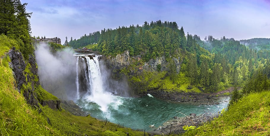 panoramic, spring, flow, travel Free HD Wallpaper