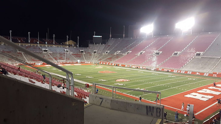 Sam Boyd Stadium From Veags, american football field, outdoors, illuminated, soccer field Free HD Wallpaper