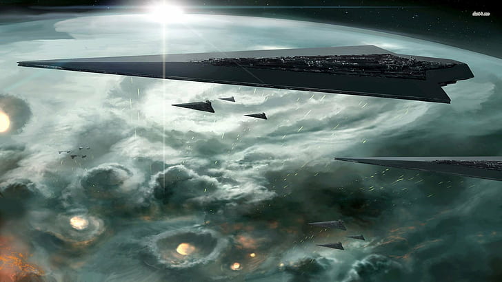 Star Wars Imperial Cruiser, super star destroyer, spaceship,, star wars, Star Free HD Wallpaper